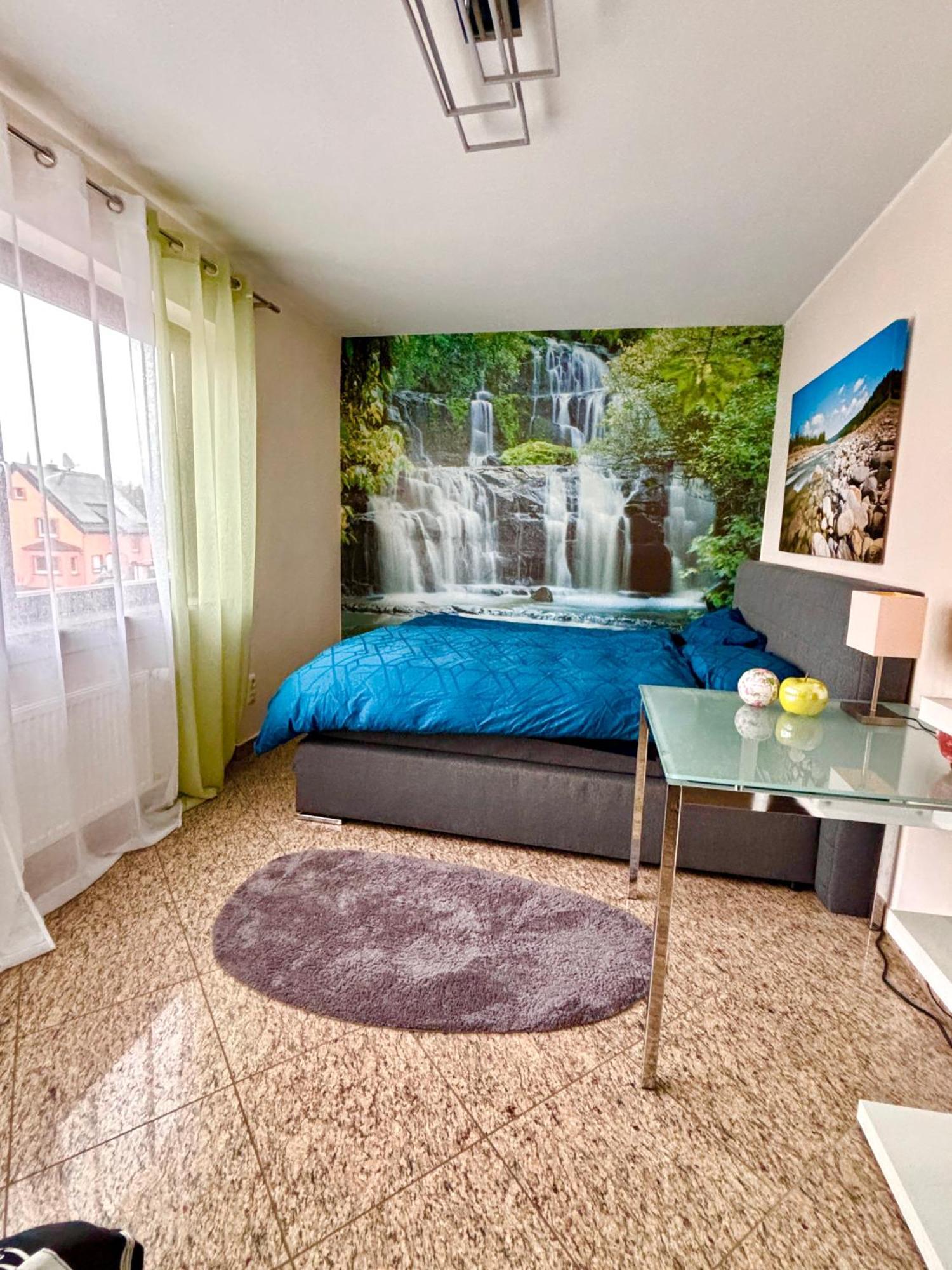 Wolkenzimmer Mit 140 Cm Bett Im Erdgeschoss Seligenstadt Exterior foto