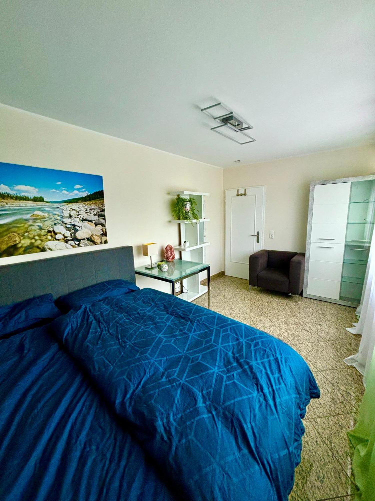 Wolkenzimmer Mit 140 Cm Bett Im Erdgeschoss Seligenstadt Exterior foto