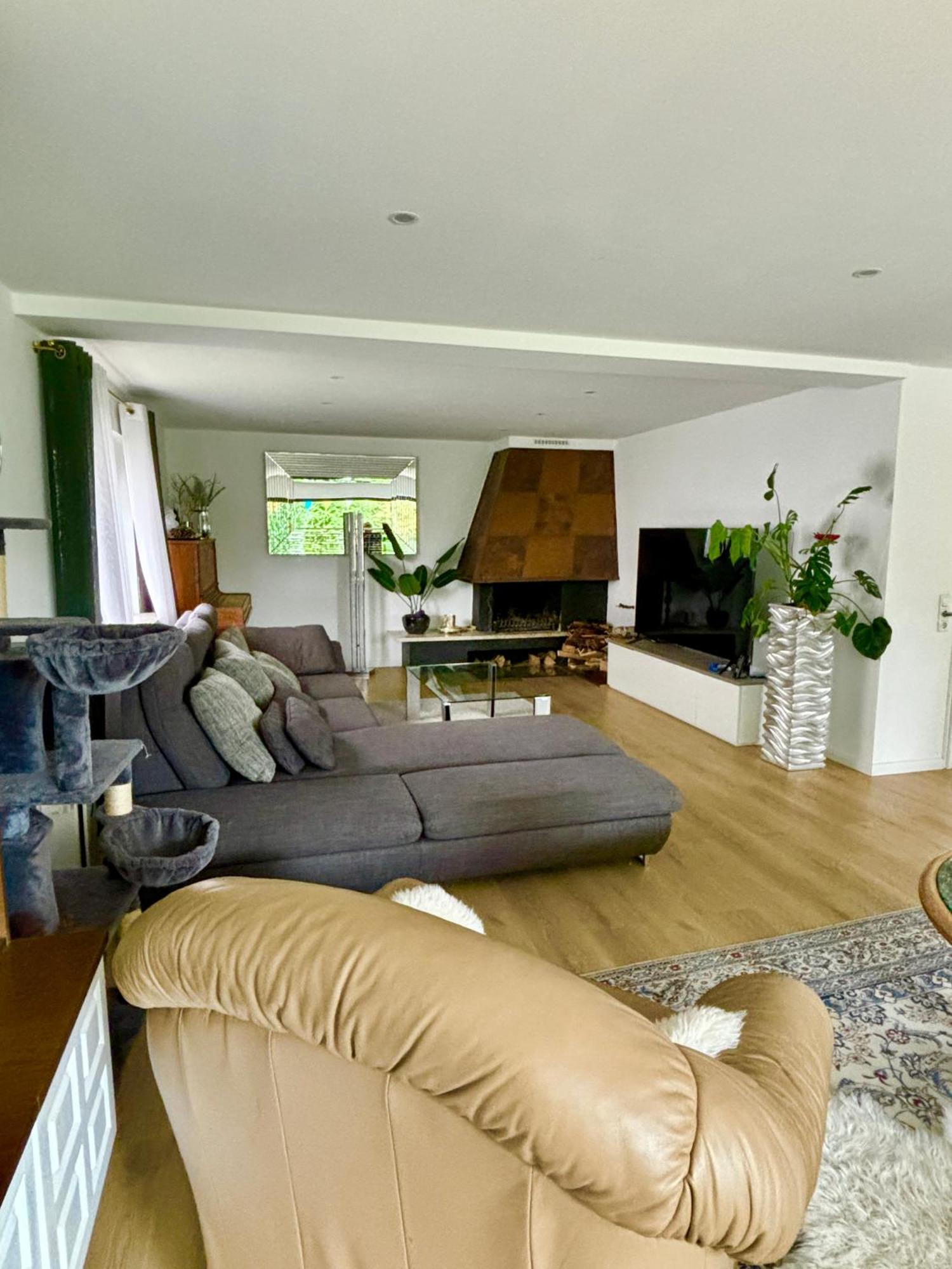 Wolkenzimmer Mit 140 Cm Bett Im Erdgeschoss Seligenstadt Exterior foto
