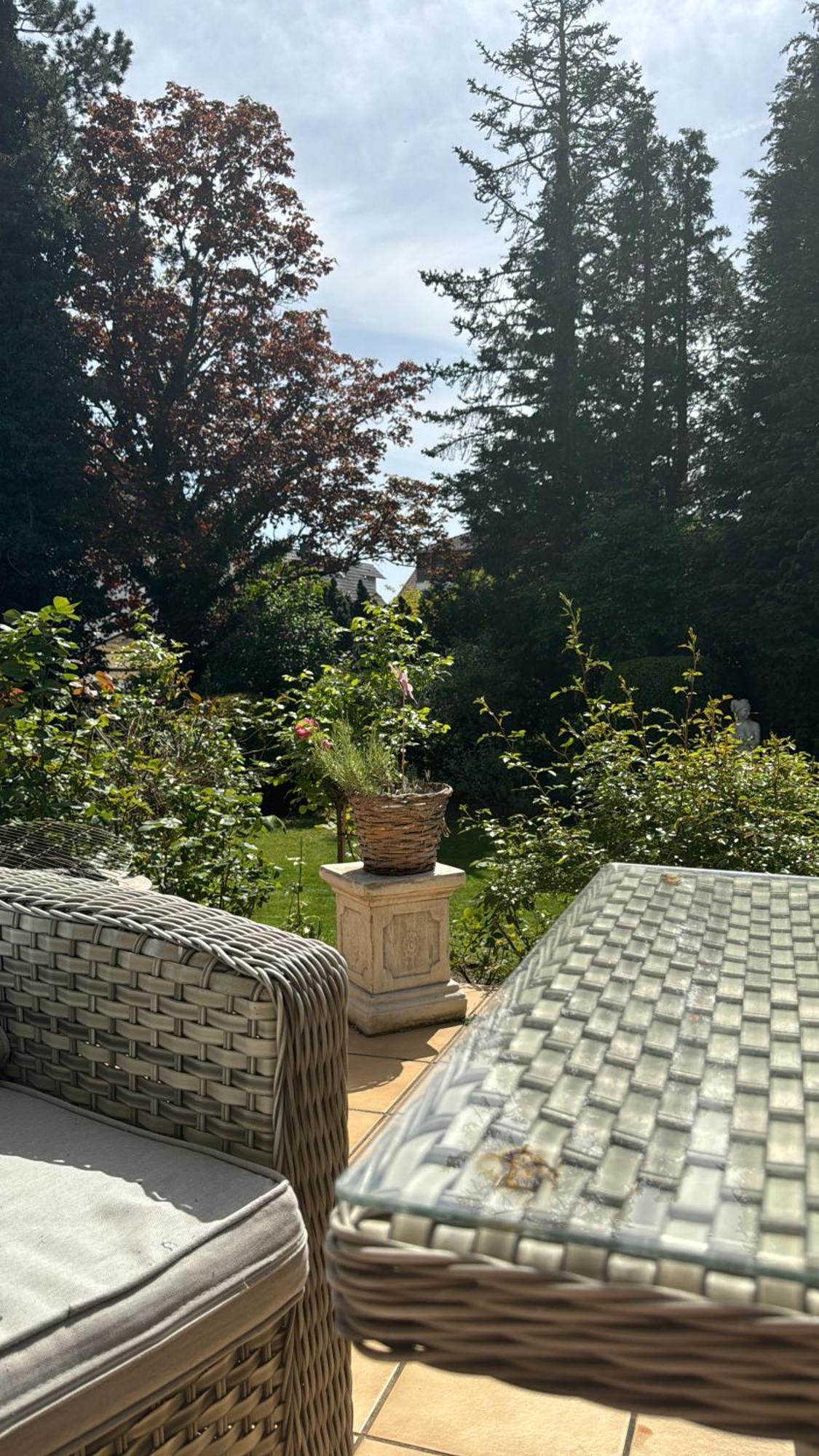 Wolkenzimmer Mit 140 Cm Bett Im Erdgeschoss Seligenstadt Exterior foto